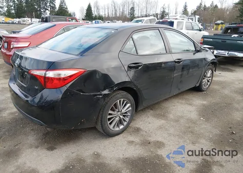 2015 Toyota Corolla Le Plus из США, поврежденный, VIN 5YFBURHE9FP188159